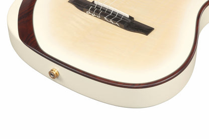 Ibanez TOD100FMN Tim Henson Signature Nylon-string Acoustic-electric Guitar - Toasted Marshmallow Matte