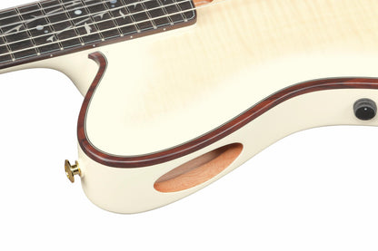 Ibanez TOD100FMN Tim Henson Signature Nylon-string Acoustic-electric Guitar - Toasted Marshmallow Matte