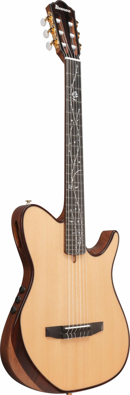 Ibanez TOD100N Tim Henson Signature Nylon-string Acoustic-electric Guitar - Natural High Gloss
