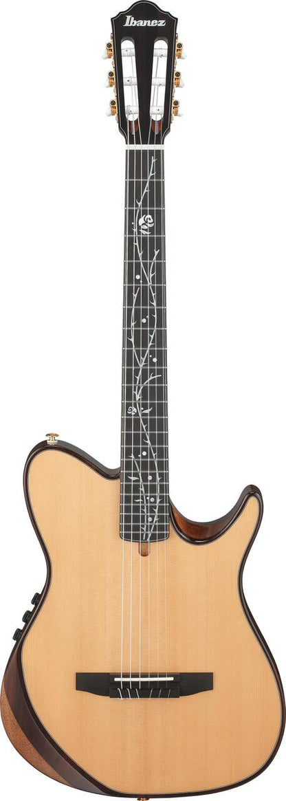 Ibanez TOD100N Tim Henson Signature Nylon-string Acoustic-electric Guitar - Natural High Gloss