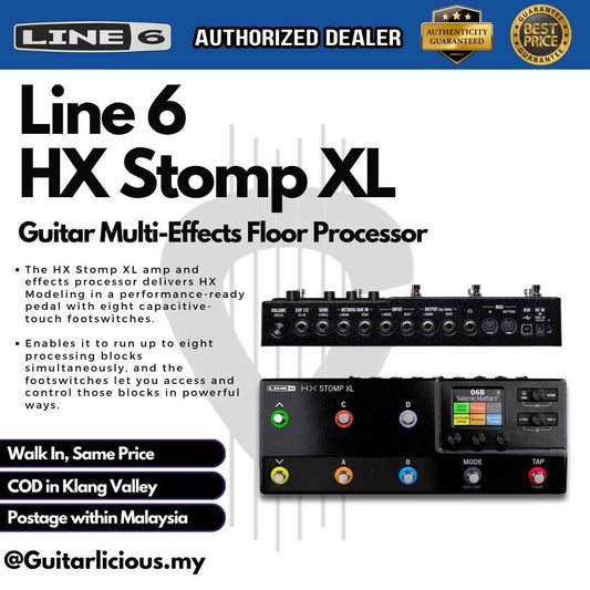 Line 6 HX Stomp XL Guitar Multi-Effects Floor Processor