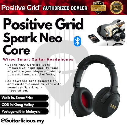 Positive Grid Spark Neo Core Smart Guitar Headphones