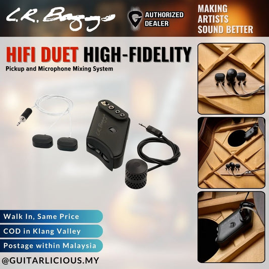 LR Baggs HiFi Duet High-Fidelity Pickup and Microphone Mixing System