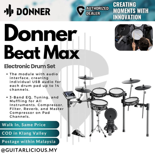 Donner EC6995 Beatmax Electronic Drum Set  - EC6995