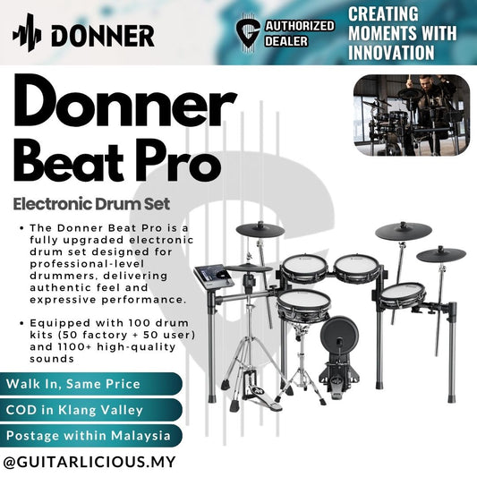 Donner Beat Pro Electronic Drum Set - EC7399