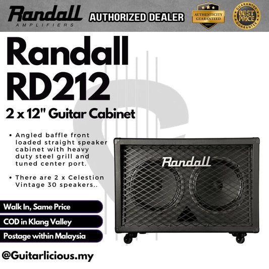 Randall RD212 2 x 12" Guitar Cabinet