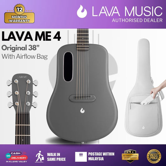 LAVA ME 4 Carbon 38" with Airflow Bag - Space Grey