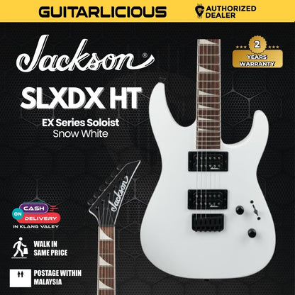 Jackson X Series Soloist SLX DX HT Electric Guitar, Snow White