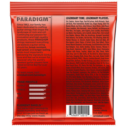 Ernie Ball Paradigm Skinny Top Heavy Bottom Slinky Electric Guitar Strings, 10-52 - EB2015