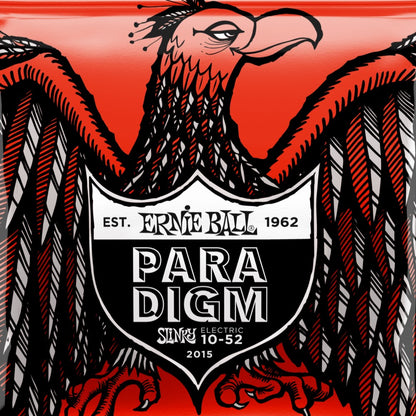 Ernie Ball Paradigm Skinny Top Heavy Bottom Slinky Electric Guitar Strings, 10-52 - EB2015
