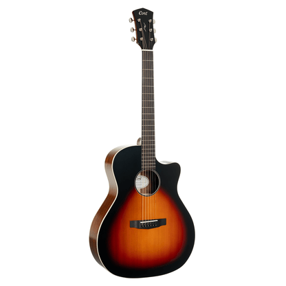 Cort Core-Series CORE GA Formosan Koa Acoustic Guitar W/Padded Bag - Light Burst Top Semi Gloss