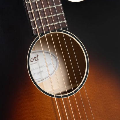 Cort Core-Series CORE OC Maple Acoustic Guitar W/Padded Bag - Brown Burst Top Semi Gloss