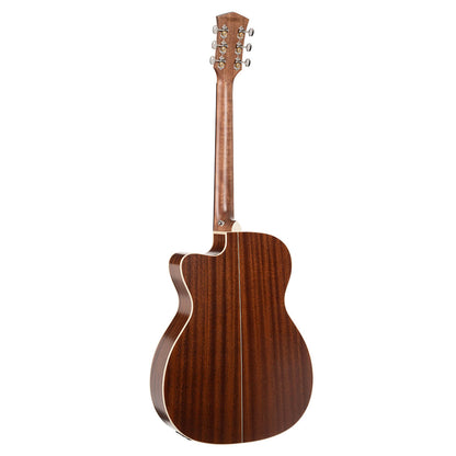Cort Essence-Series ESOC4 Solid Top Acoustic Guitar W/EQ & Bag (Natural Semi Gloss)