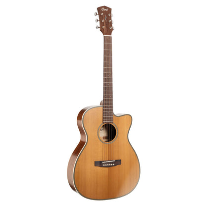 Cort Essence-Series ESOC4 Solid Top Acoustic Guitar W/EQ & Bag (Natural Semi Gloss)