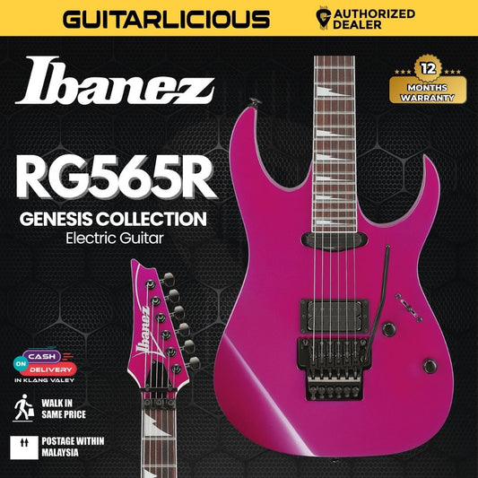 Ibanez Genesis Collection RG565R Electric Guitar - Purple Neon