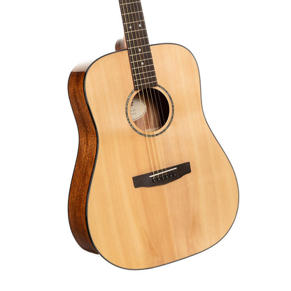 Cort Earth60 Earth Series Solid Sitka Spruce Top Acoustic Guitar - Natural Gloss