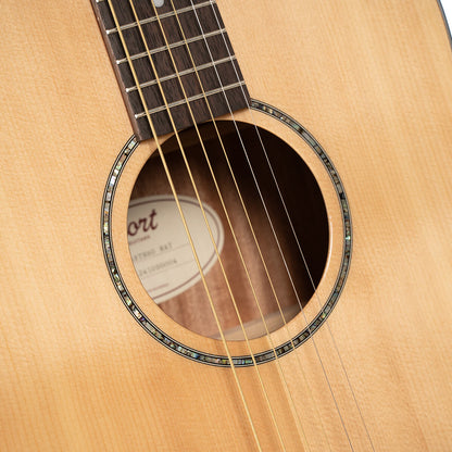 Cort Earth60 Earth Series Solid Sitka Spruce Top Acoustic Guitar - Natural Gloss