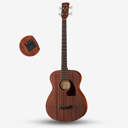 Ibanez PCBE12MH-OPN 4-String Acoustic Bass, Open Pore Natural ( PCBE12MH / PCBE-12MH )