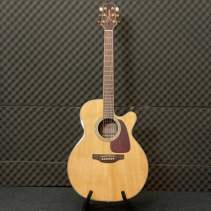 Takamine GN71CE Solid Spruce Top NEX Cutaway Acoustic-Electric Guitar w TK-40D EQ - Natural / GN71-CE GN-71CE