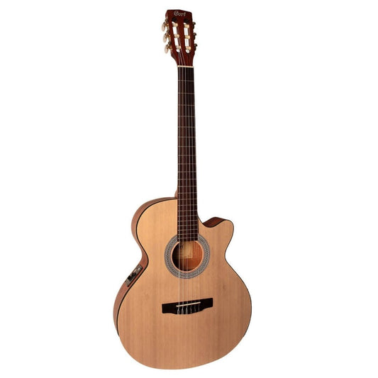 Cort CEC1 Classical Guitar with Bag - Open Pore