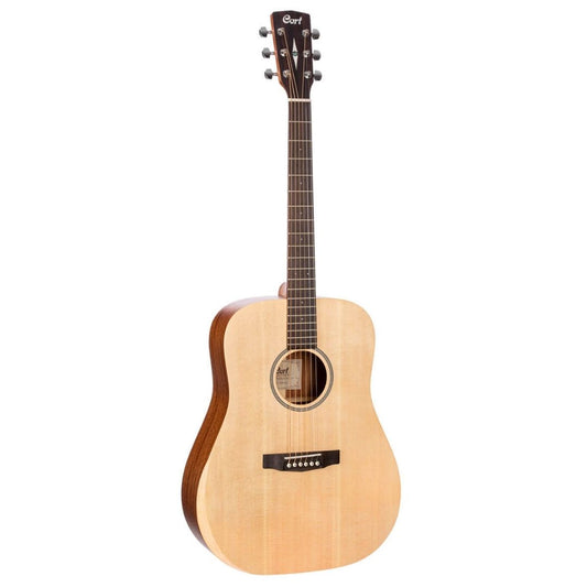 Cort Earth Mahogany Bevel Cut Acoustic Guitar with Bag - Open Pore