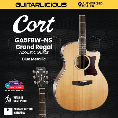 Cort Grand Regal GA5F-BW Acoustic Guitar with Bag