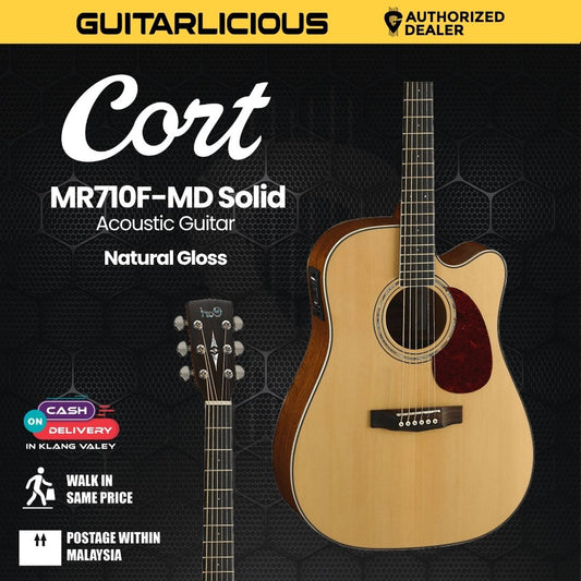 Cort MR710F-MD Solid Top Acoustic Guitar