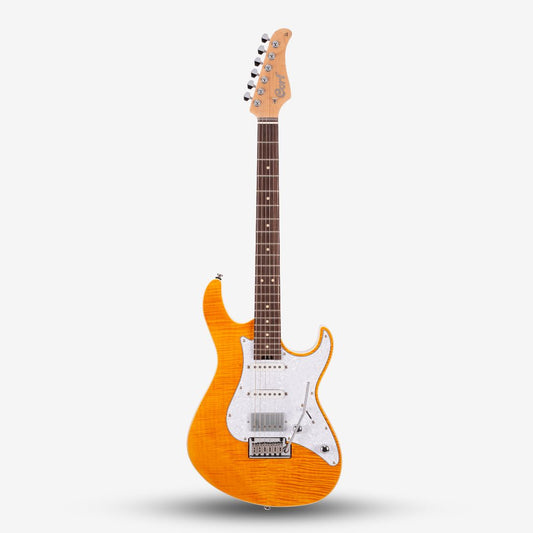 Cort G-280 Select (HSS) Electric Guitar with Tremolo - Amber ( G280 / G280S / G280-S )