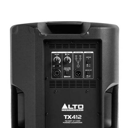 Alto TX412 700W 12" Powered Speaker with Stand and Cable ( TX-412 / TX 412)