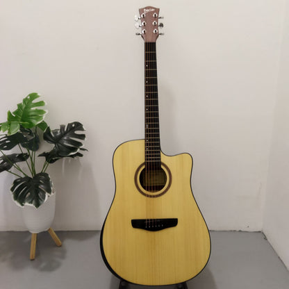 Deviser 41 inch Acoustic Guitar with Armrest - All Natural ( LS-560-41 / LS560 / LS 560 )