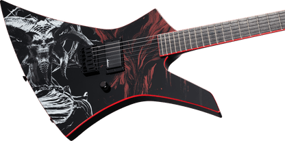 Jackson X Series Limited Edition Kelly KE HT Electric Guitar, Diablo