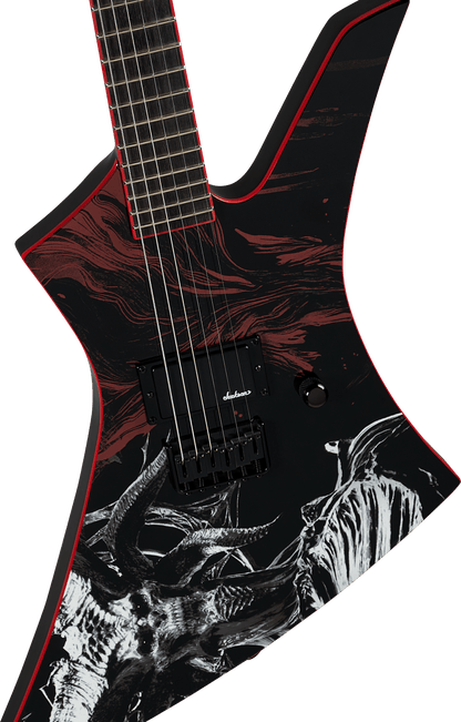 Jackson X Series Limited Edition Kelly KE HT Electric Guitar, Diablo