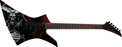 Jackson X Series Limited Edition Kelly KE HT Electric Guitar, Diablo
