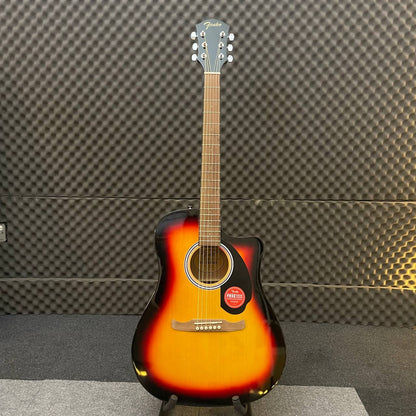 Fender FA-125CE Dreadnought Acoustic Guitar with Active PIck Up, Walnut FB, Sunburst (FA125 / FA 125E/ FA125CE / SB)