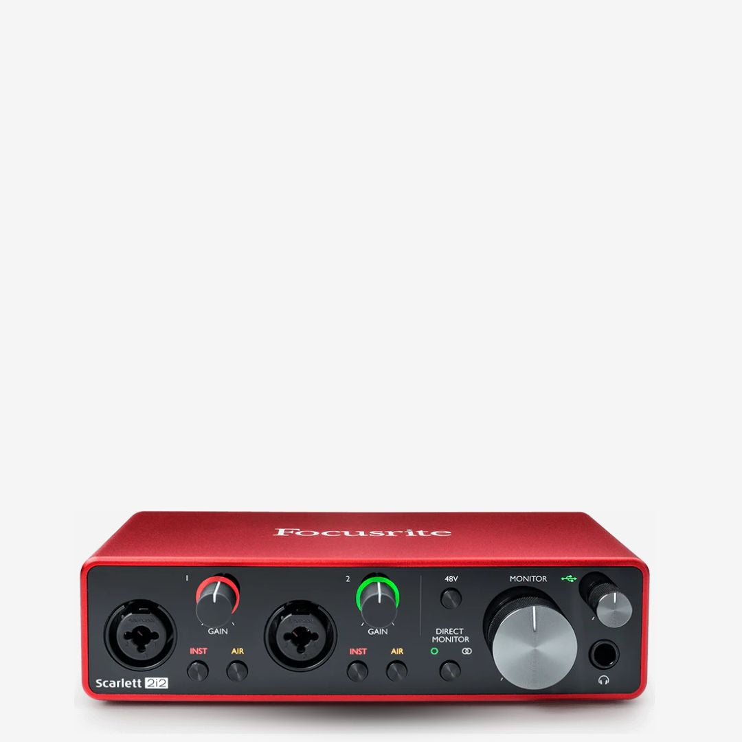 Focusrite Scarlett 2i2 Studio Pack (4th Gen) USB Audio Interface