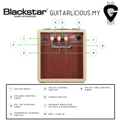 BLACKSTAR Debut 10E - Guitar Combo Amplifier (Debut 10 / Debut-10)