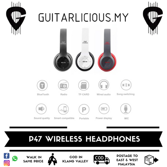 P47 Wireless Bluetooth Headphones