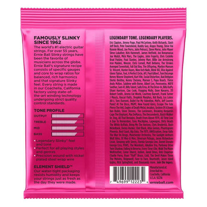 Ernie Ball 2223 Super Slinky Nickel Wound Electric Guitar Strings - Pink ( 009-042 / EB-2223 )