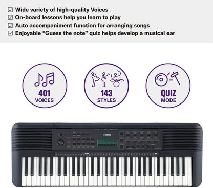 YAMAHA PSR-E273 61 Keys Portable Electric Keyboard - (PSR-E273)