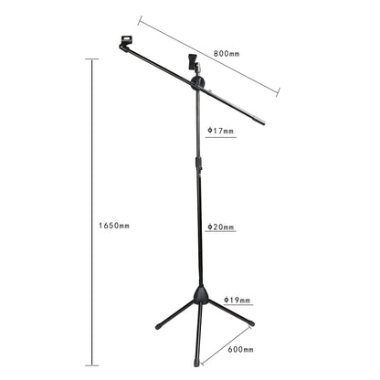 Microphone Stand with Two Clips (HY602)