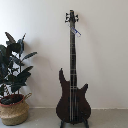 Ibanez GIO GSR205B (5 String) Electric Bass Guitar - Walnut Flat (GSR205B - WNF)