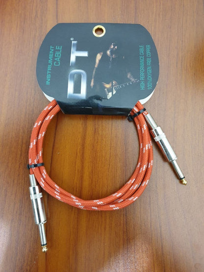 DT Guitar Cable (DML 20150 / DML 20300 / DML 20600 / DML20) 1.5m/ 5ft; 3m/ 10ft; 6m/ 20ft