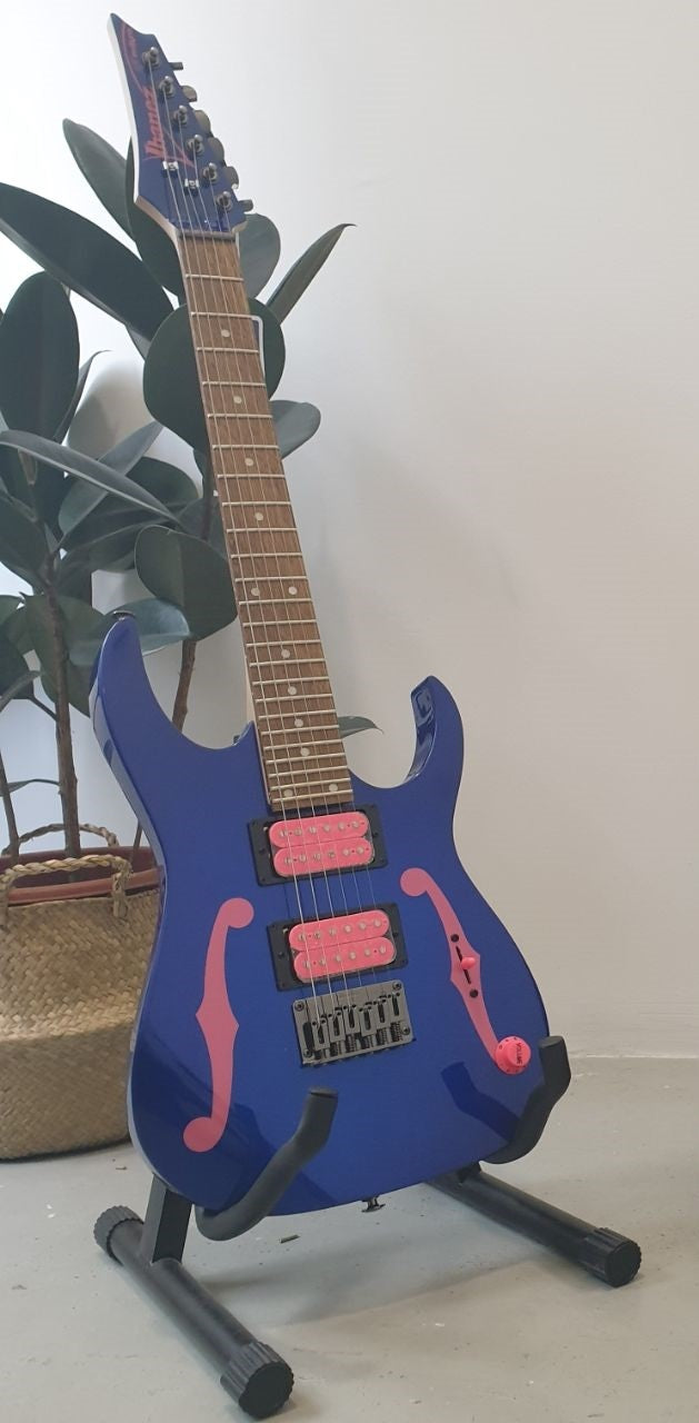 Ibanez Paul Gilbert Signature MiKro Electric Guitar, Jewel Blue