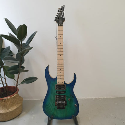 Ibanez RG370AHMZ Standard Floyd Rose Electric Guitar - Blue Moon Burst (RG370AHMZ-BMT)