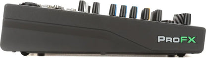 Mackie ProFX10 Go Battery-powered 10-channel Mixer with USB and Enhanced Effects
