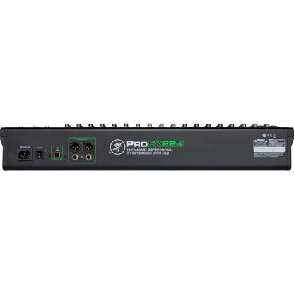 Mackie ProFX22v3 22 Channel Mixer Compact USB Mixers With Effects
