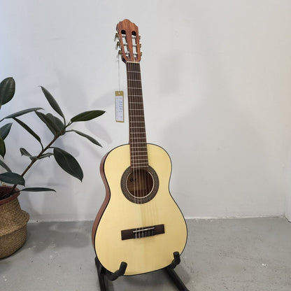 Cort AC50 34 inch Classical Guitar with Gig Bag - Open Pore Natural (AC 50/AC-50)