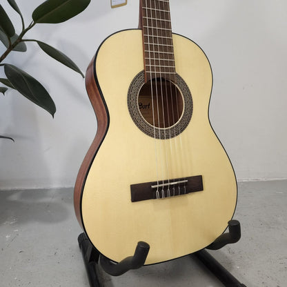 Cort AC50 34 inch Classical Guitar with Gig Bag - Open Pore Natural (AC 50/AC-50)