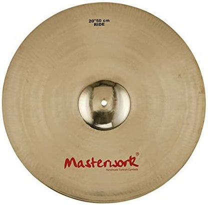 Masterwork Troy Cymbal Set (14 inch Hi-Hat, 16 inch Crash, 20 inch Ride)