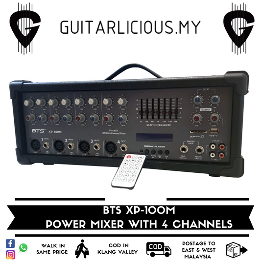 BTS Power Mixer (4 Channel) - DML-100M